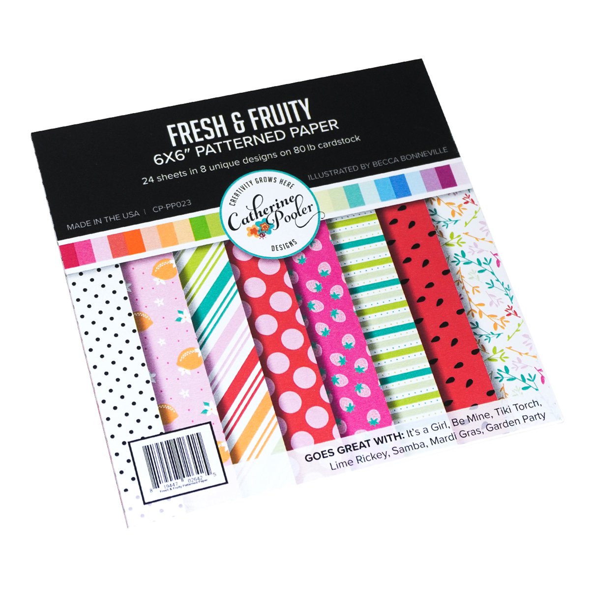 Catherine Pooler - Fresh & Fruity Patterned Paper