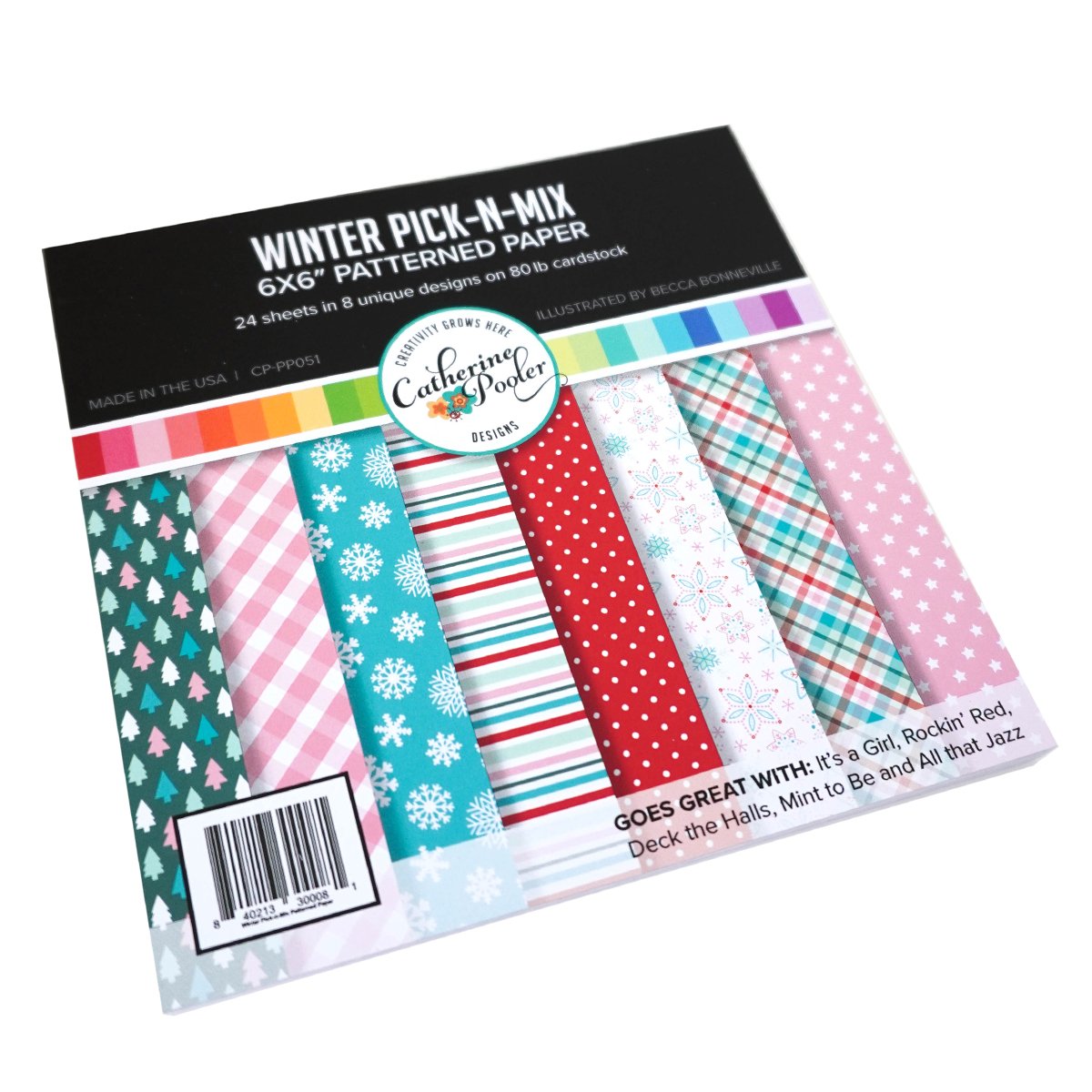 Catherine Pooler - Winter Pick-n-Mix Patterned Paper