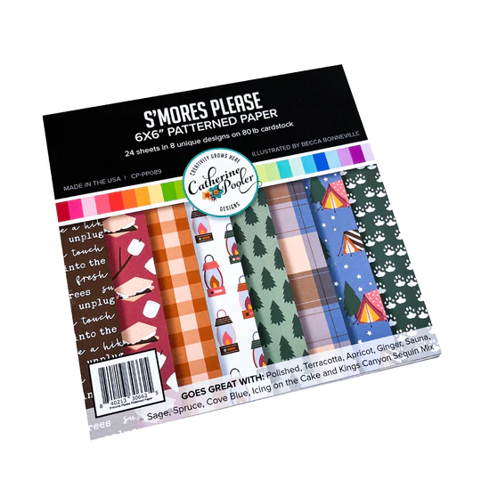 Catherine Pooler - S'mores Please Patterned Paper