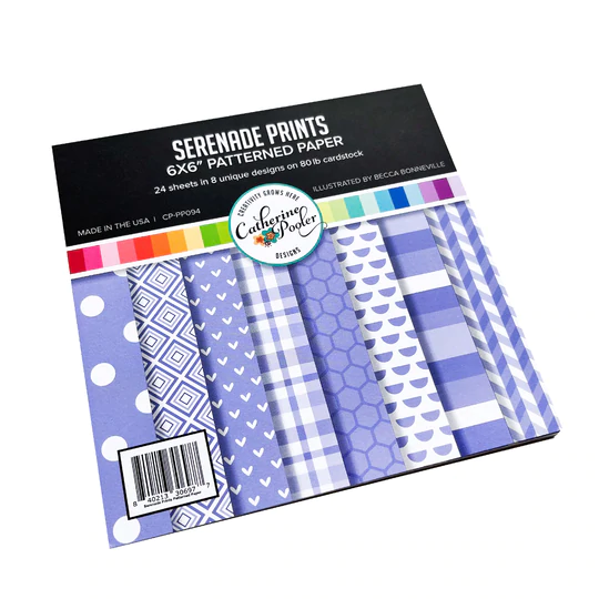Catherine Pooler - Serenade Prints Patterned Paper