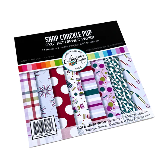 Catherine Pooler - Snap Crackle Pop Patterned Paper