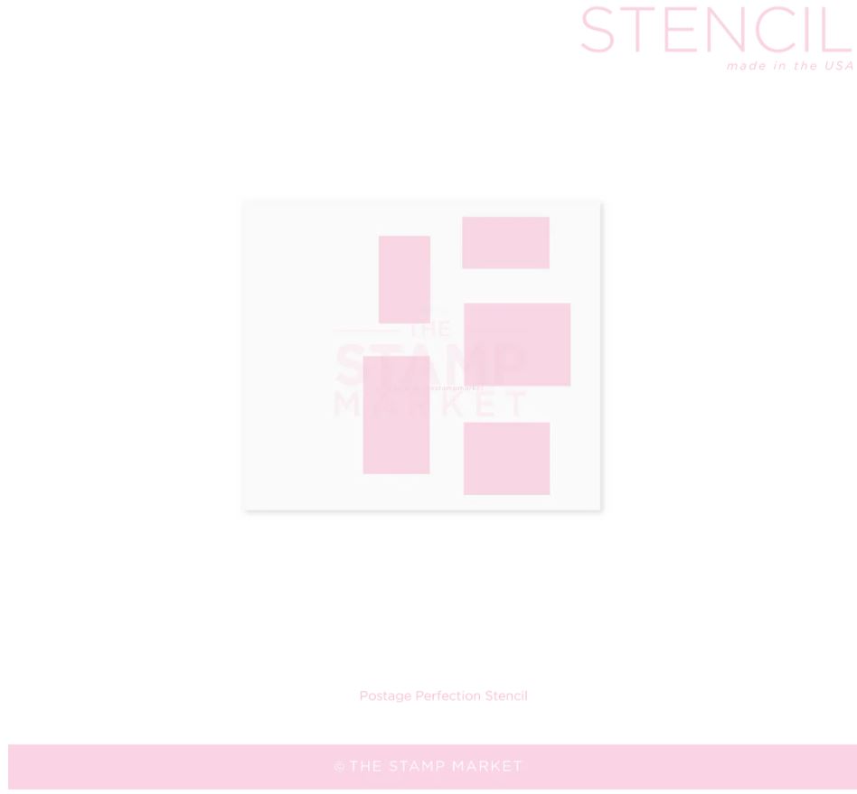 **NEW* - The Stamp Market - POSTAGE PERFECTION STENCIL