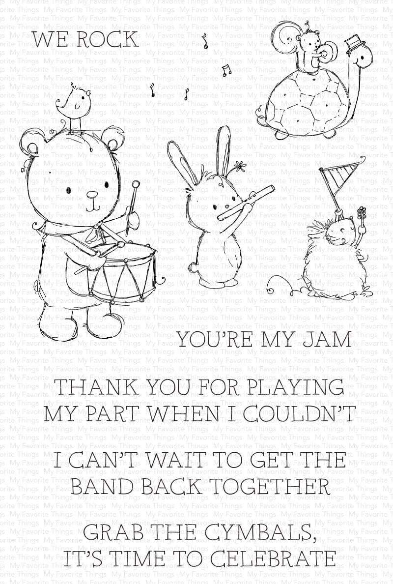 My Favorite Things - RAM You're My Jam STAMP AND MATCHING DIE (5)