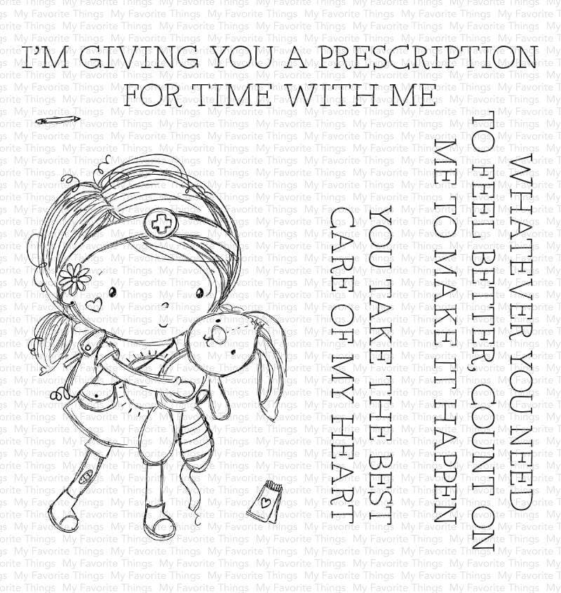 My Favorite Things - RAM Care of My Heart STAMP AND MATCHING DIE