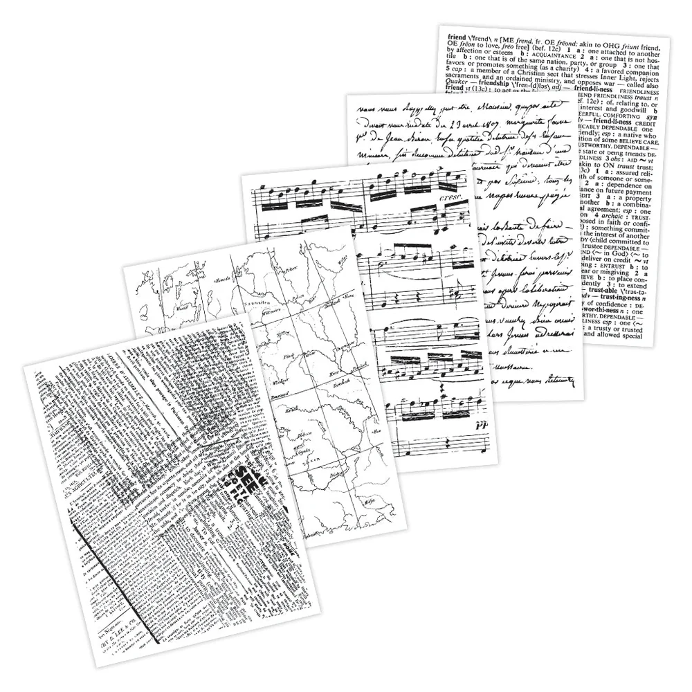 **NEW* - Spellbinders - Hero Arts Collage Backgrounds Part 2 Hero Transfers