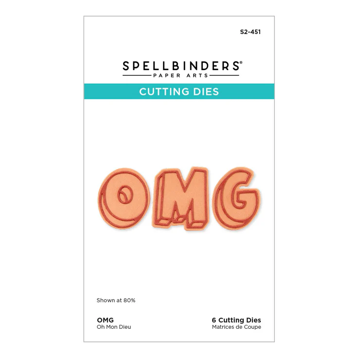 *NEW* - Spellbinders - OMG Etched Dies
