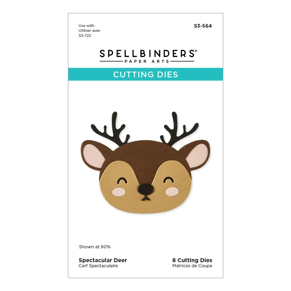 **NEW* - Spellbinders - Spectacular Deer Etched Dies