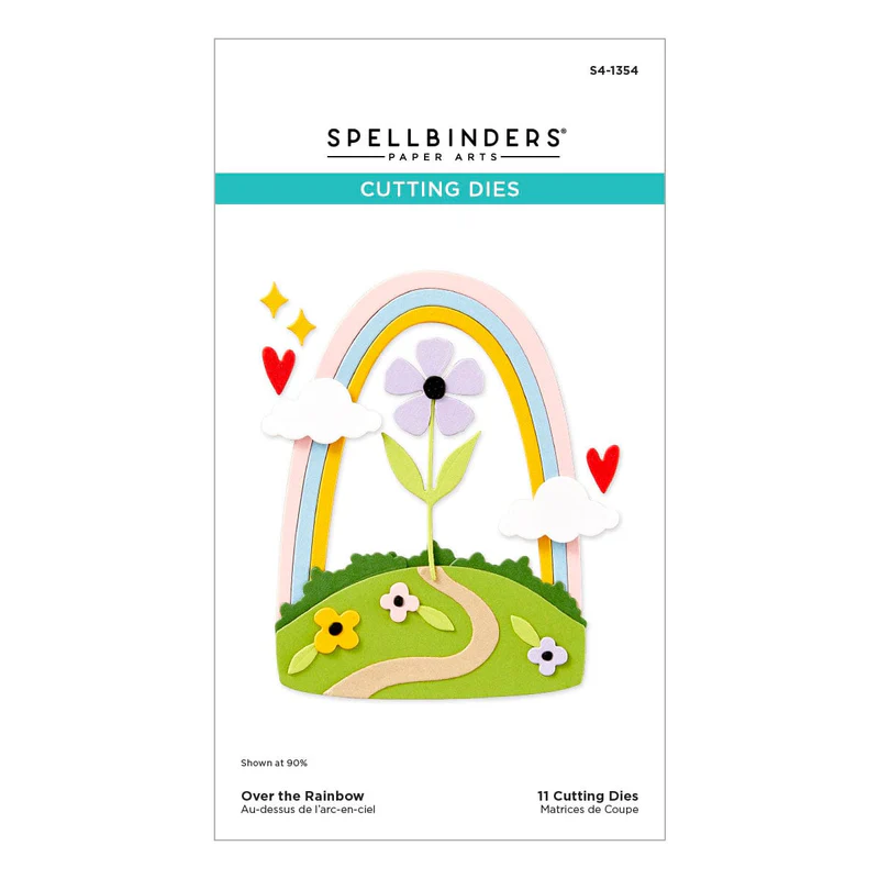 Spellbinders - Over The Rainbow Etched Dies from the Storytelling by Spellbinders Collection