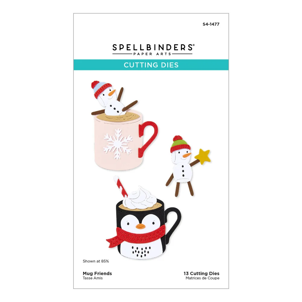 **NEW* - Spellbinders - Mug Friends Etched Dies