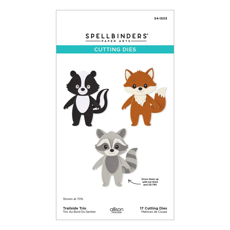 **NEW* - Spellbinders - Trailside Trio Etched Dies by Allison Frazier