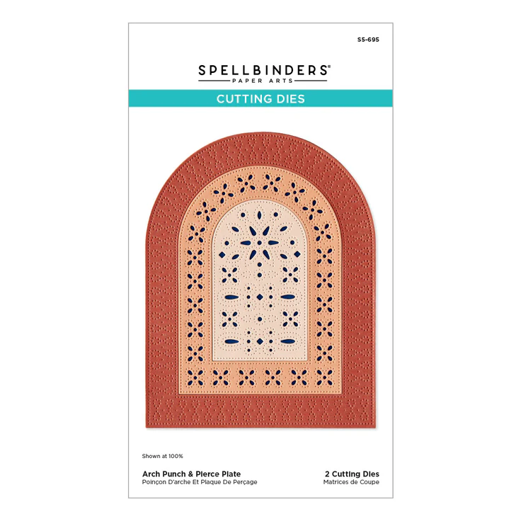 ***NEW* - Spellbinders - Arch Punch & Pierce Plate Etched Dies