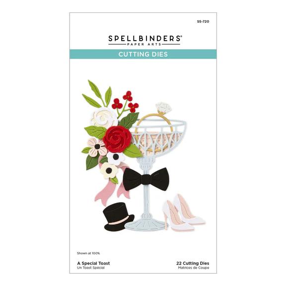 **NEW* - Spellbinders - A Special Toast Etched Dies from the Happier Hour Collection