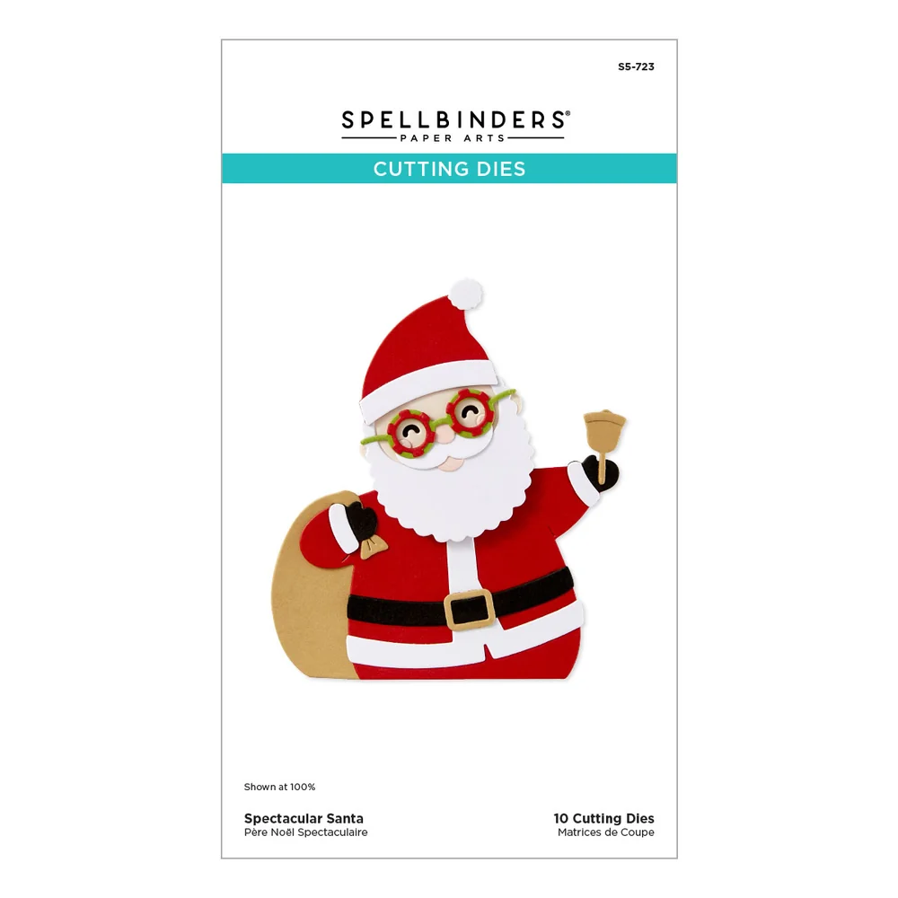 **NEW* - Spellbinders - Spectacular Santa Etched Dies