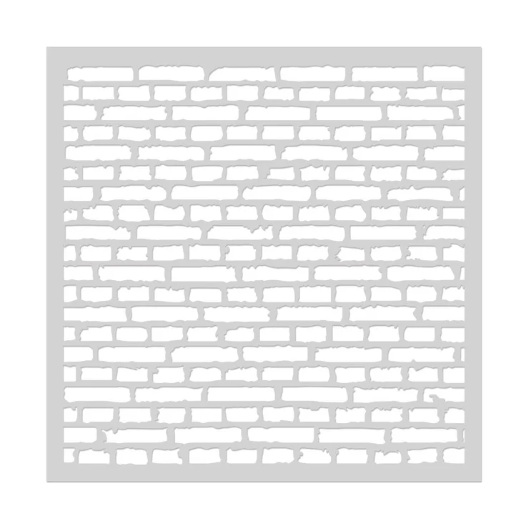 Spellbinders - Hero Arts Brick Wall Stencil