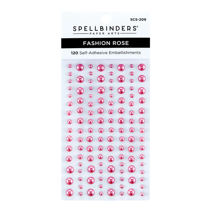 Spellbinders - FASHION ROSE COLOR ESSENTIALS PEARL DOTS