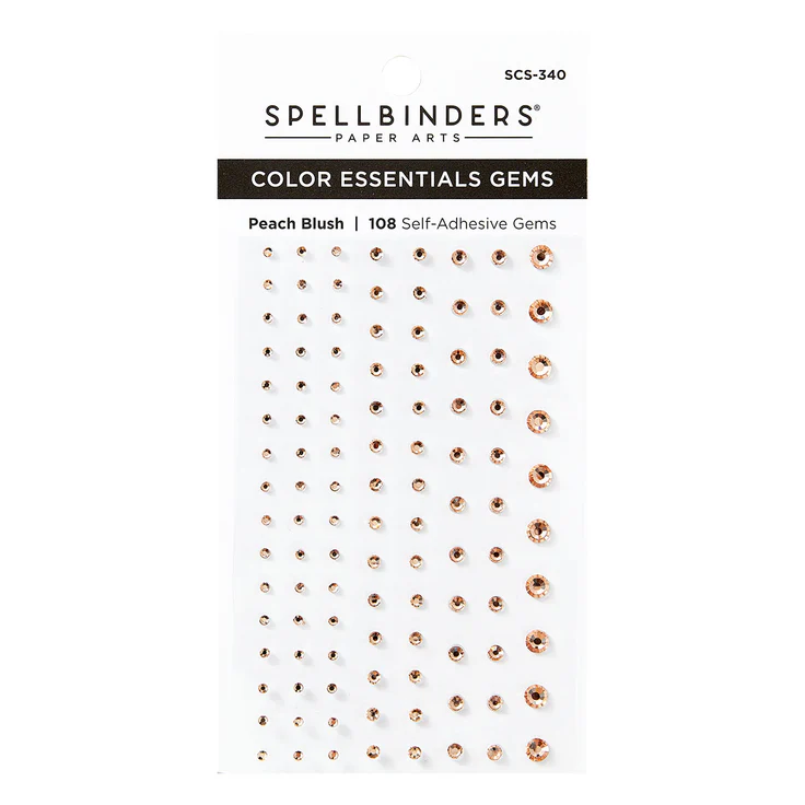 Spellbinders - PEACH BLUSH COLOR ESSENTIALS GEMS