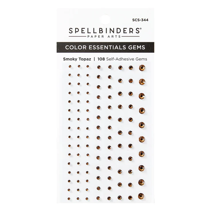 Spellbinders - SMOKY TOPAZ COLOR ESSENTIALS GEMS