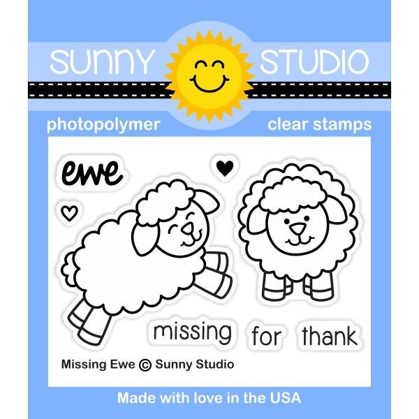 Sunny Studio - Missing Ewe Stamps