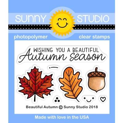 Sunny Studio - Beautiful Autumn Stamps