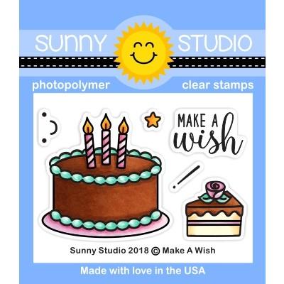 Sunny Studio - Make A Wish Stamps
