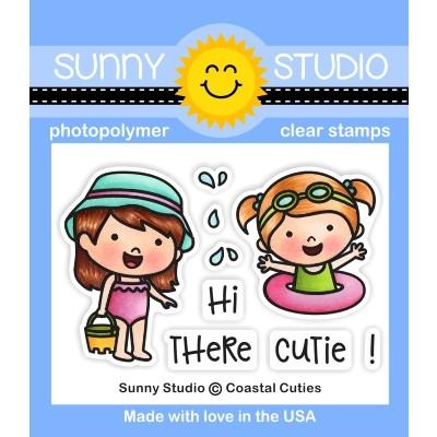 Sunny Studio - Coastal Cuties Stamps