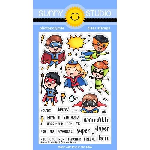Sunny Studio - Super Duper Stamps