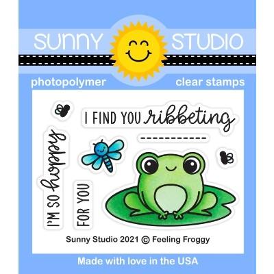Sunny Studio - Feeling Froggy Stamps