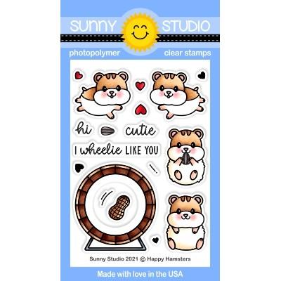 Sunny Studio - Happy Hamsters Stamps