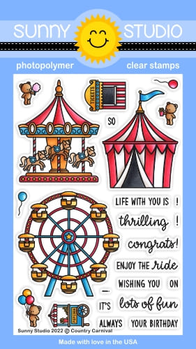 Sunny Studio - Country Carnival Stamps