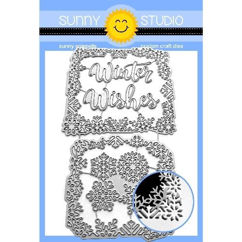 Sunny Studio - Layered Snowflake Frame