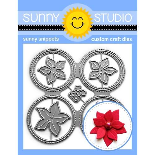 Sunny Studio - Window Quad Circle Craft Dies