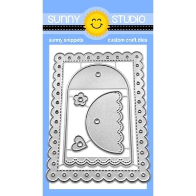 Sunny Studio - Mini Mat & Tag 2 Craft Dies