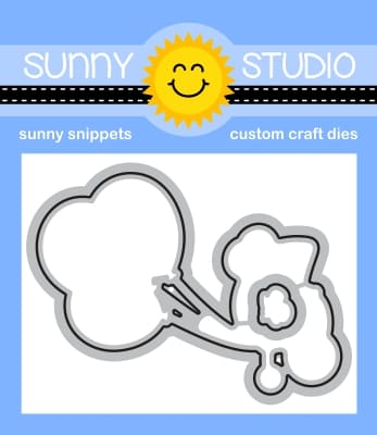 Sunny Studio - Birthday Mouse Craft Dies