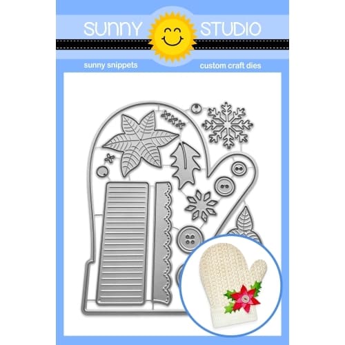 **NEW* - Sunny Studio - Woolen Mittens Craft Dies