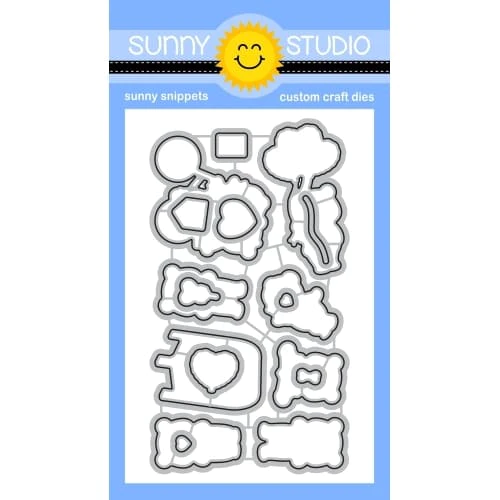 Sunny Studio - Bighearted Bears Craft Dies