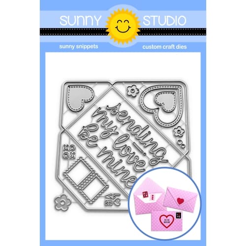Sunny Studio - Gift Card Envelope Craft Dies