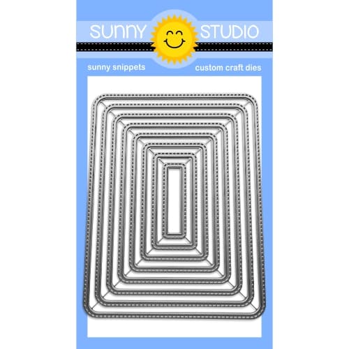 *NEW* - Sunny Studio - Rounded Rectangle Window Craft Dies
