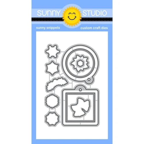 **NEW* - Sunny Studio - Holiday Tags & Labels Craft Dies