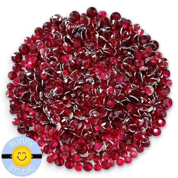 **NEW* - Sunny Studio - Ruby Red Jewels