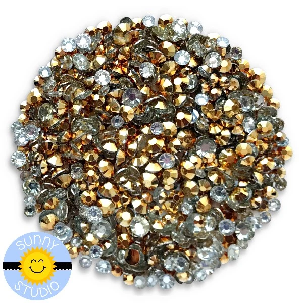 **NEW* - Sunny Studio - Gold Jewels