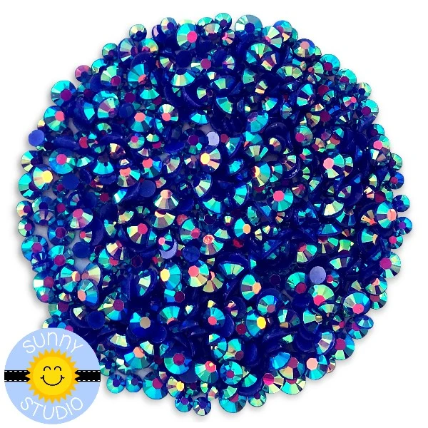 **NEW* - Sunny Studio - Magic Blue Jewels