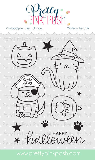 Pretty Pink Posh - Halloween Pals stamp set