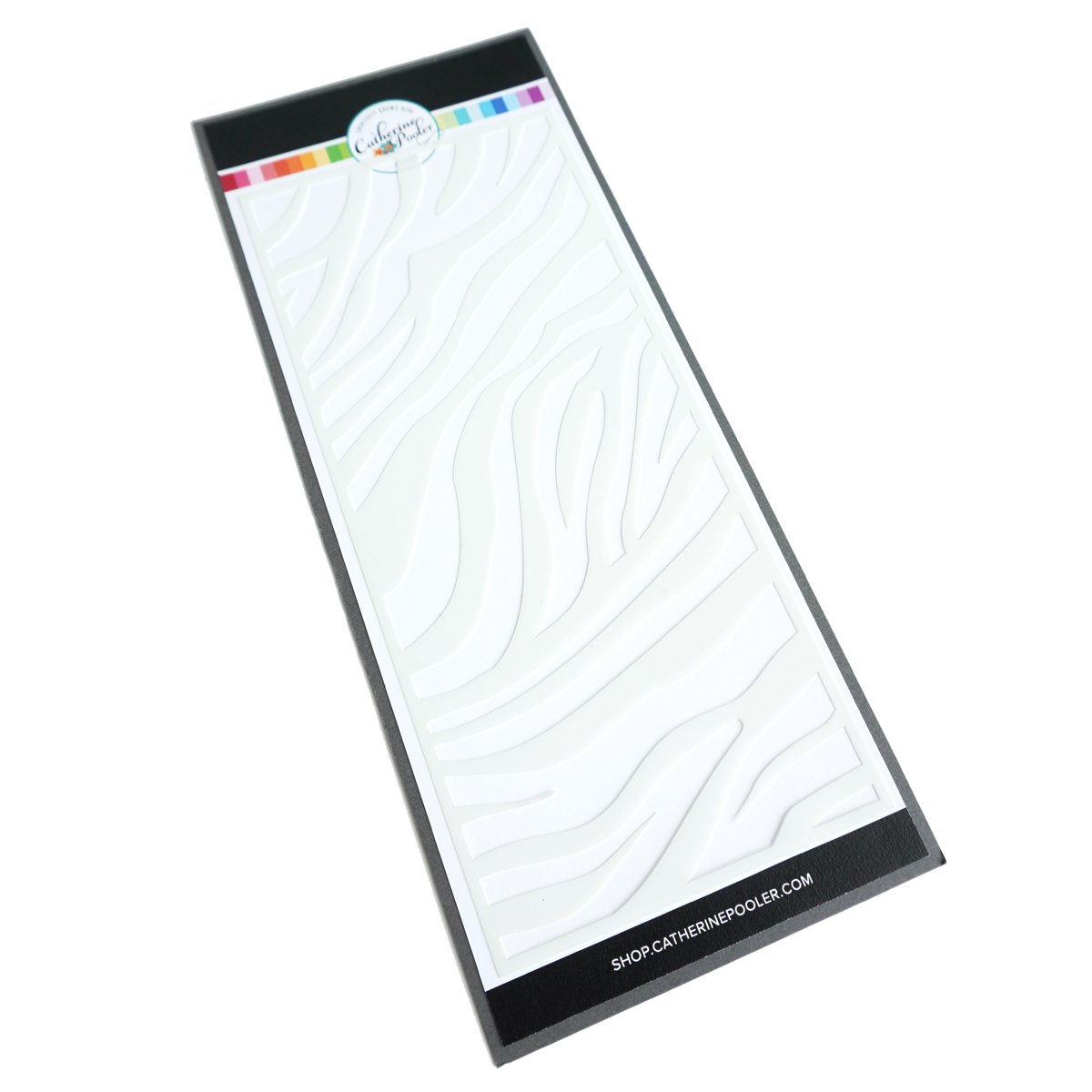 Catherine Pooler - Zebra Stripe Slimline Stencil