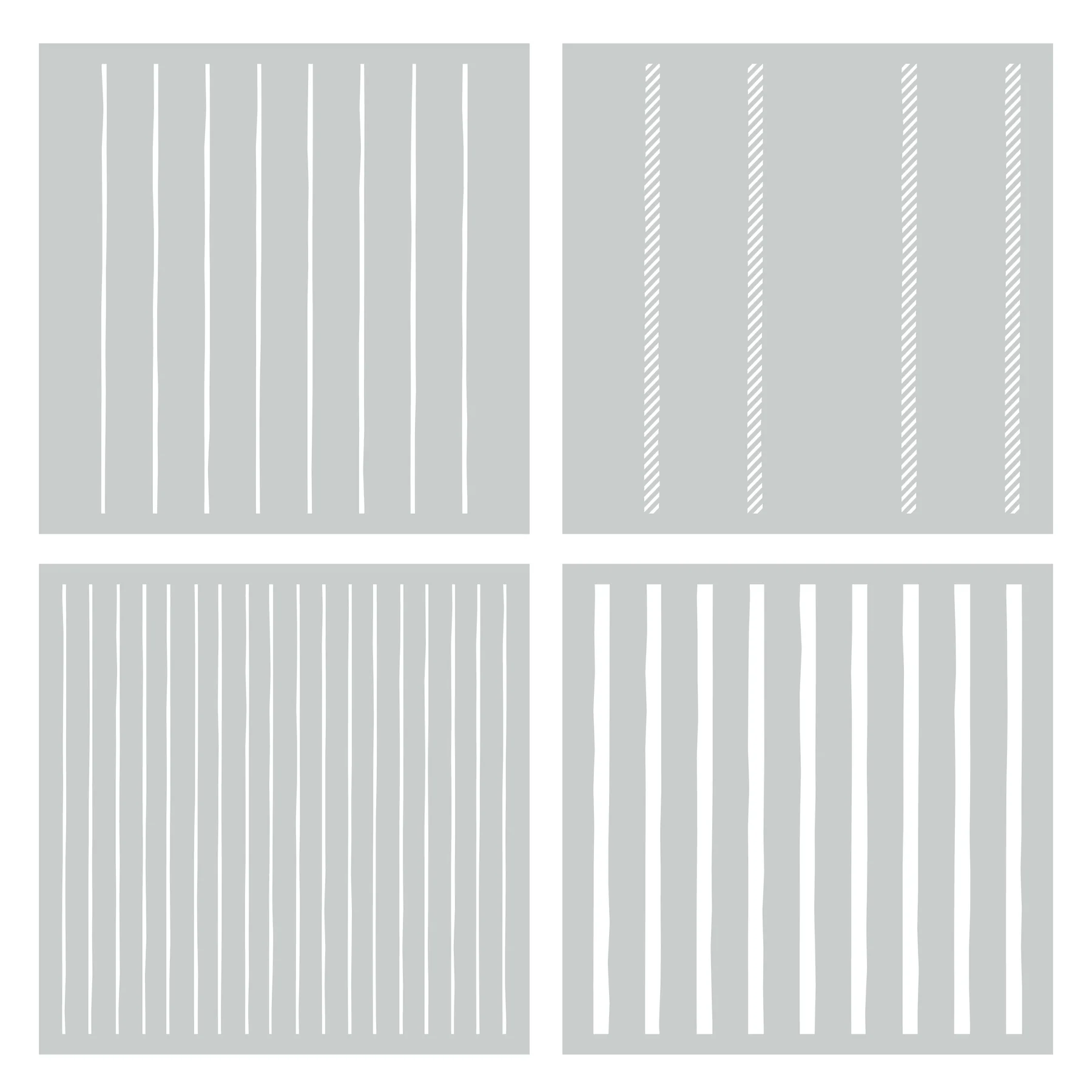 **NEW* - Catherine Pooler - Playful Plaid Layered Stencils