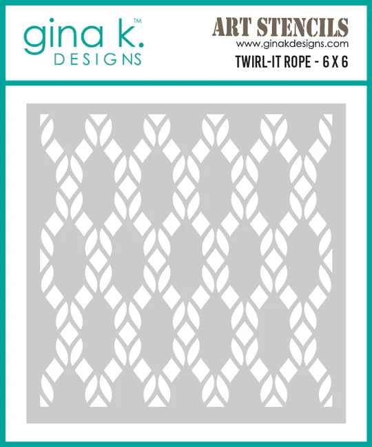 **NEW* - Gina K Designs - Twirl-It Rope - STENCIL