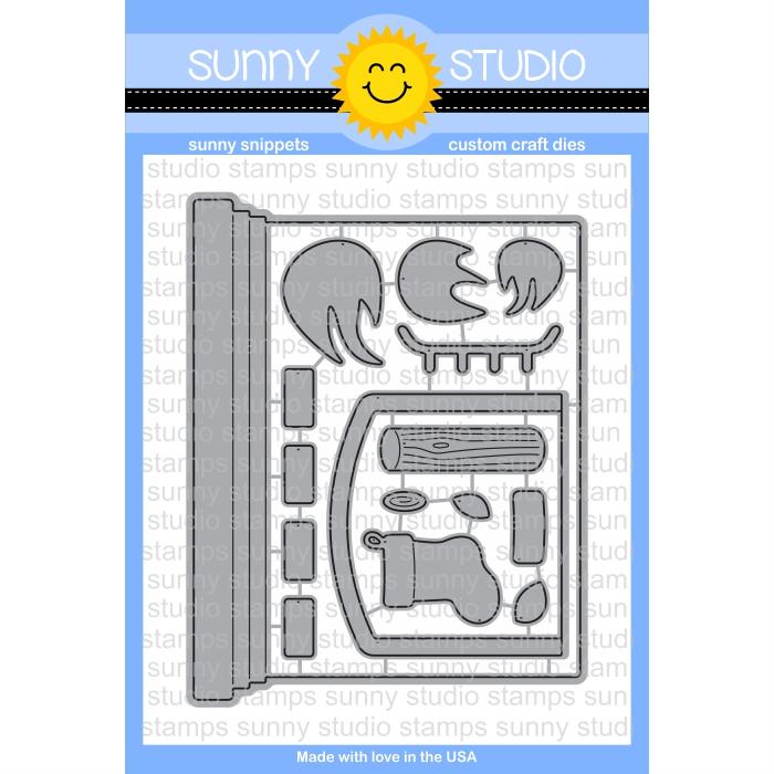 Sunny Studio - Fireplace Shaped Dies