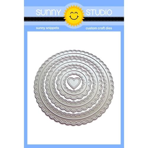 Sunny Studio - Fancy Frames Circles