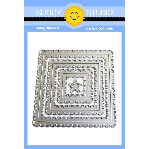 Sunny Studio - Fancy Frames Squares