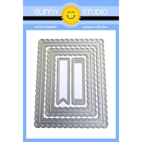 Sunny Studio - Fancy Frames Rectangle