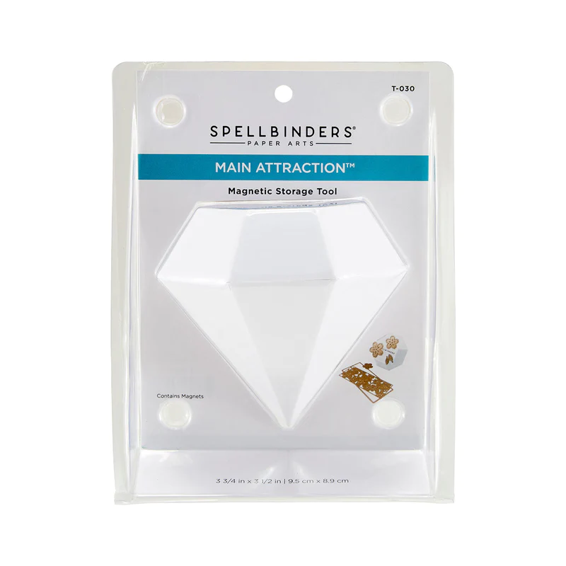 Spellbinders - MAIN ATTRACTION MAGNET TOOL - WHITE